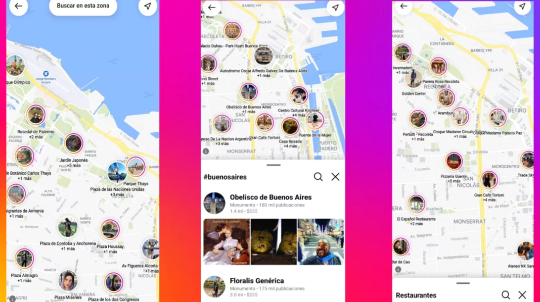 instagram-actualizo-su-mapa:-ya-se-pueden-encontrar-restaurantes,-bares-y-sitios-de-interes-dentro-de-la-app